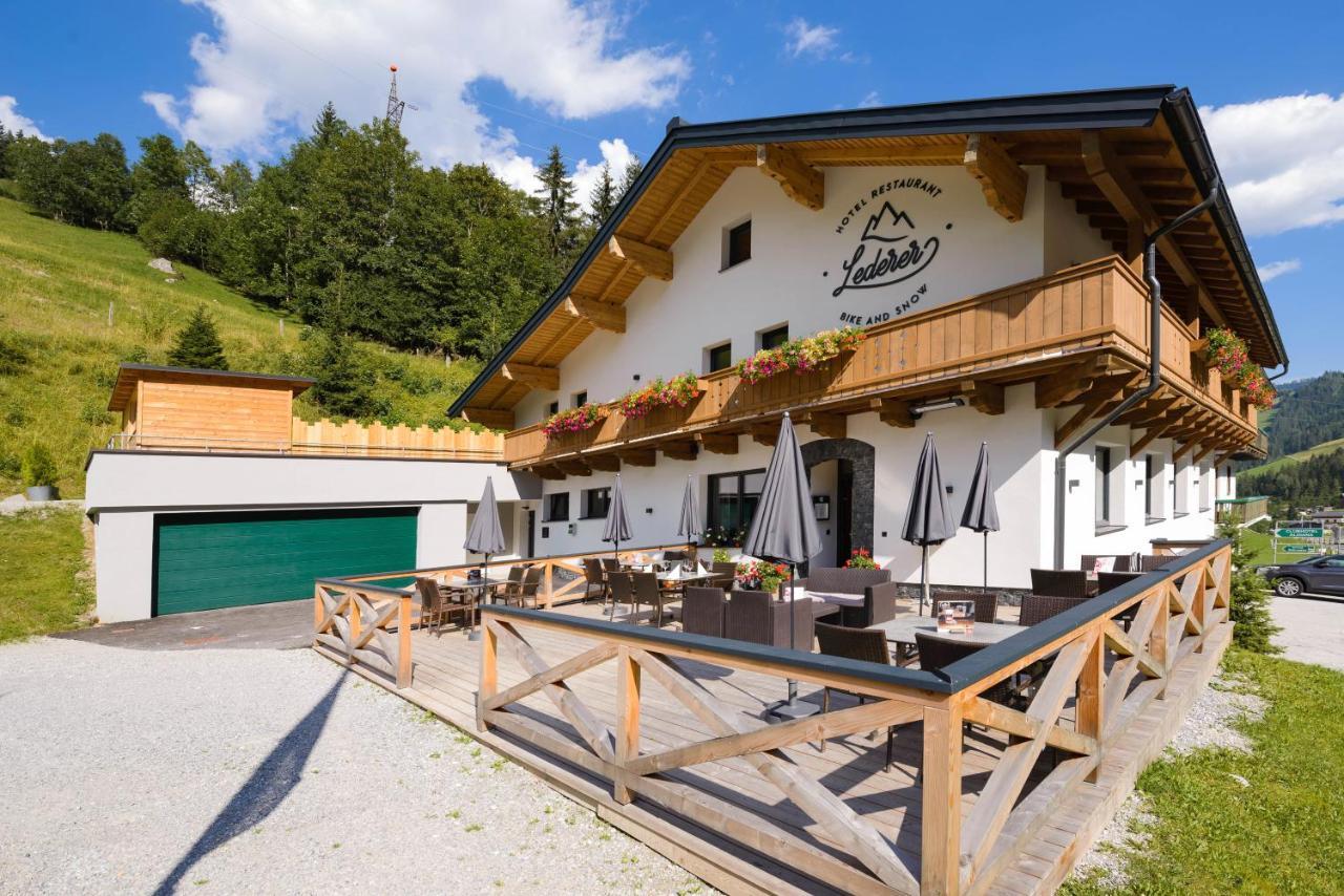 Hotel-Restaurant Bike&Snow Lederer Mühlbach am Hochkönig Exterior foto
